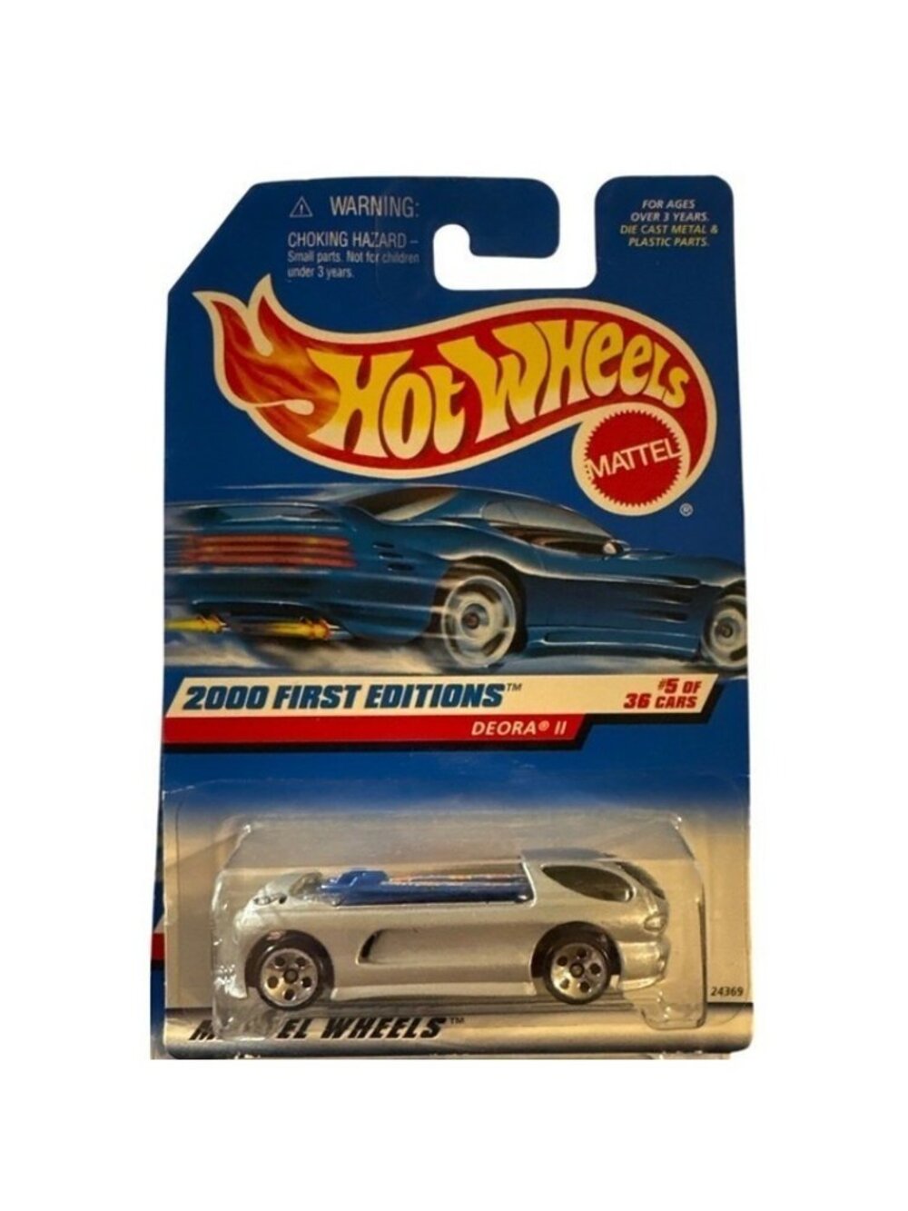 Vintage Die Cast Hot Wheels 2000 First Editions Deora II Car #5 Of 36 Cars #065